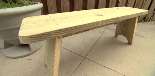 How to Build an Outdoor Bench | Today's Homeowner