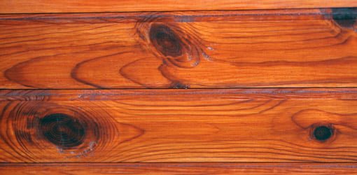 how paint knotty pine