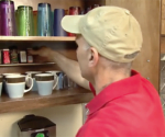 How to Make a Curtain Rod Spice Rack