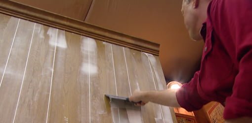 How to Fill Grooves in Paneling Before Painting | Today's Homeowner