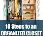 10 Steps to an Organized Closet