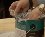 How to Save Leftover Paint with Plastic Wrap