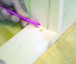 Don't Wipe! How to Scoop Wood Glue Residue to Protect Your Wood Grain